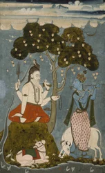 Ukendt indianer - Shiva og Krishna